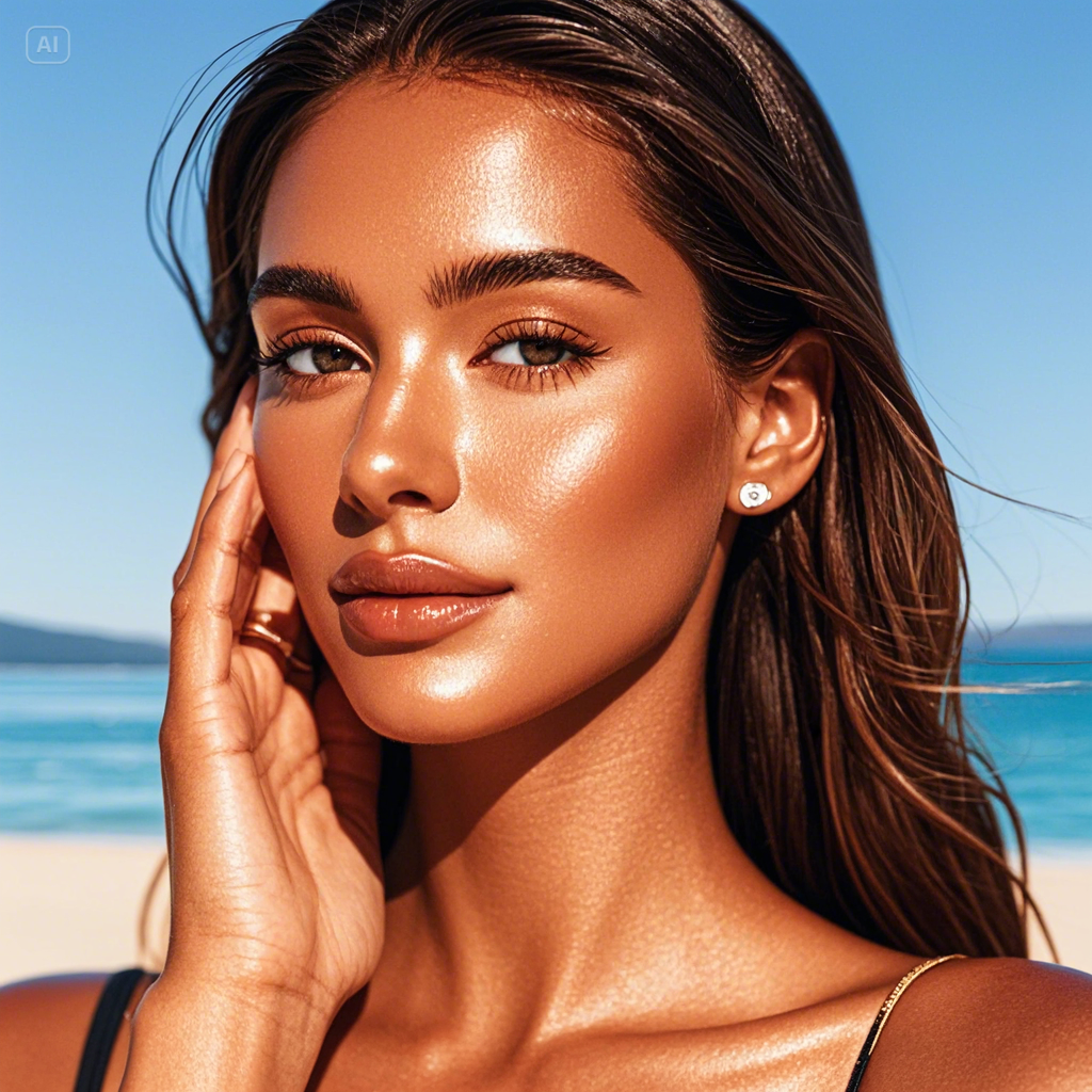How to Achieve a Sun-Kissed Glow: Bronzer and Highlighter Techniques