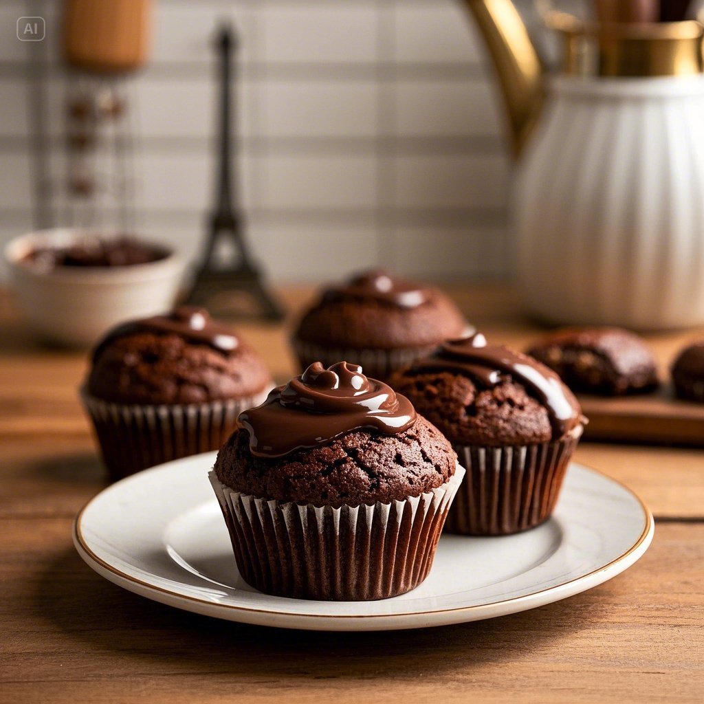 Olympic Chocolate Muffins: Recreate the Viral Paris 2024 Treat at Home