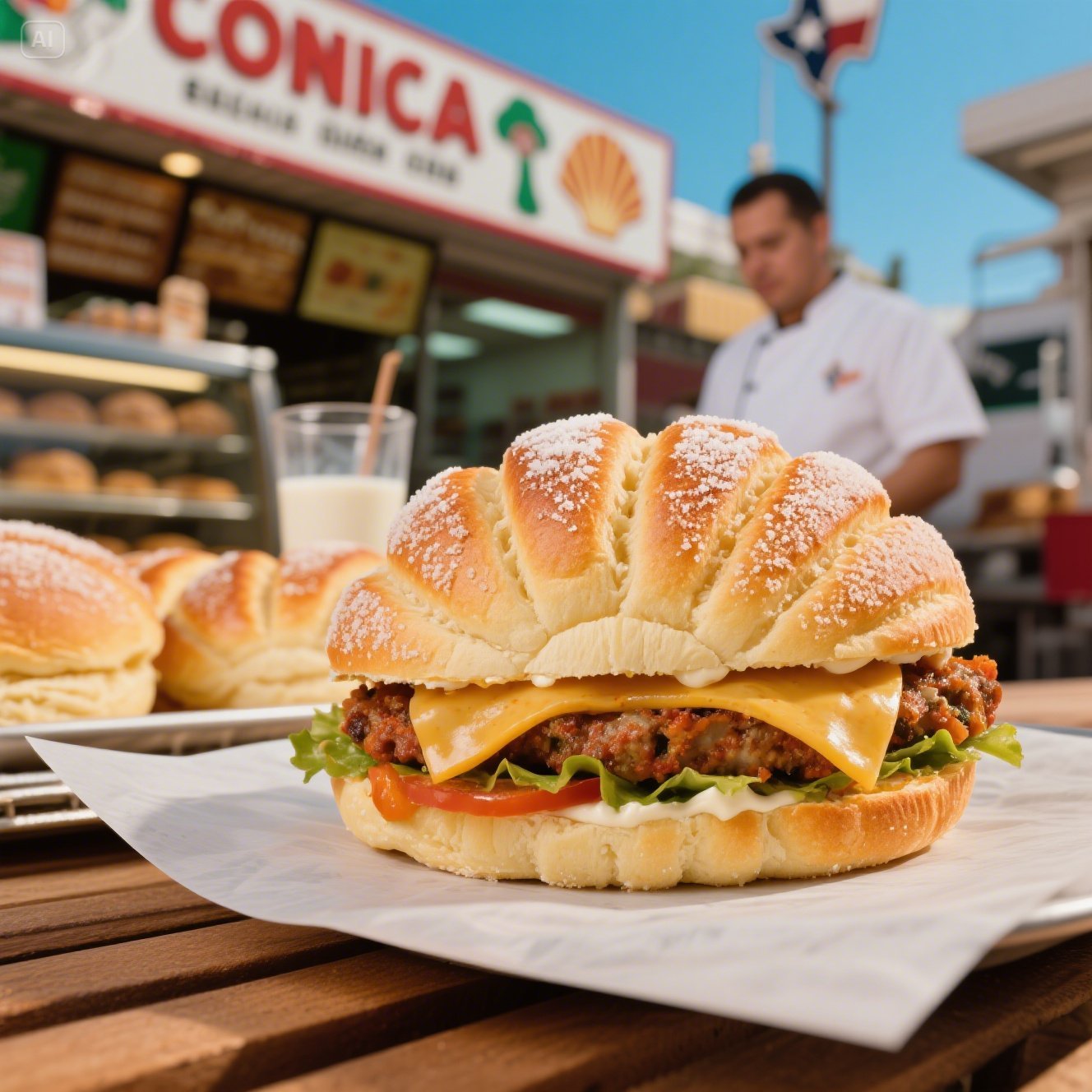 Concha Sandwiches 2.0: Mexican Sweet Bread Goes Savory